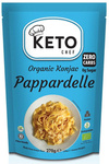 Glutenvrije keto noedels (konjac noedel pappardelle) pasta bio 270 g - Keto Chef (Better Than Foods)