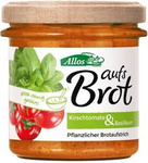 Romige cherrytomaten- en basilicumpasta glutenvrij Biologisch 140 g – Allos