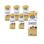 SET VAN 6 x Groentedrank 3 noten BIO 1 l