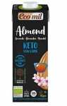 Amandeldrank Keto Koolhydraatarm glutenvrij BIO 1 l- Ecomil