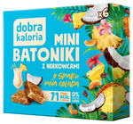 Mini cashewrepen met pina colada smaak zonder toegevoegde suiker (6 x 17 g) 102 g - Goed Kaloria