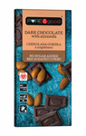 Pure chocolade met amandelen zonder toegevoegde suiker 75 g – Pure&Good