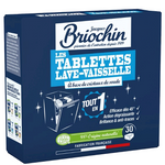 Sterk ontvettende vaatwastabletten eco (30 stuks) - BRIOCHIN