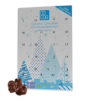 Kokosnoot chocolade adventskalender zonder toegevoegde suiker BIO - COCOA