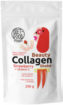 Beauty Collageen Shake Aardbei voedingssupplement 200 g - Dieetvoeding