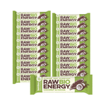 SET VAN 20 x RAW ENERGY BIO kokos-cacao glutenvrije reep BIO 50 g