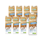 SET VAN 8 x Amandeldrank zonder toegevoegde suikers glutenvrij BIO 1 l