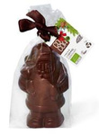 Zwarte chocolade Kerstman bio 75 g