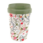 PLA bloemen en vogels 350 ml plastic reisbeker - Chic-Mic-Mic