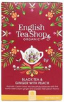 Zwarte thee met gember en perzik (20X2) Biologisch 40 g – English Tea Shop