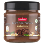 Glutenvrije geroosterde pindacrème met cacao 190 g - Primavika