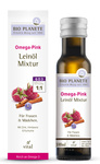 Omega pink - mengsel met lijnzaadolie (framboos, kaneel, kurkuma) Biologisch 100 ml – Bio Planete