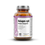 Collageen vis complex glutenvrij voedingssupplement 60 capsules 38,76 g - Pharmovit (clean label)