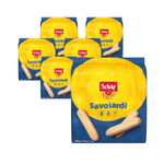 SET VAN 6 x Savoiardi - glutenvrije biscuitjes 200 g