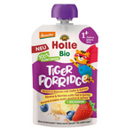 Havermout tijgermousse (rijst - banaan - bessen - quinoa) van 1 jaar Demeter bio 110 g - HOLLE