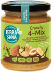 Crunchy notencrème mix (4 noten) bio 250 g - Terrasana