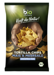 Glutenvrije gezouten tortillachips BIO 125 g - BIO Zentrale