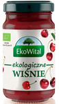 Kersenmousse zonder toegevoegde suiker BIO 250 g - Ecovital