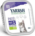 Kattenvoer, kip- en kalkoenpaté met aloë vera BIO 100 g - Yarrah