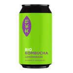 Kombucha zwarte thee met citroengras glutenvrij bio 330ml - Forever Young Kombucha