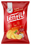 Biologische glutenvrije rode linzenchips met pesto rosso-smaak 85 g – Mclloyds