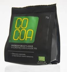 Paranoten in rauwe chocolade BIO 70 g