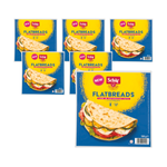 SET VAN 6 x Flatbreads - glutenvrije tortilla180 g - Schar