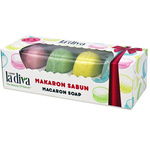 Fruitmacaron zeepjes (4 x 50 g) 200 g - La Diva