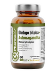 Ginkgo biloba + Ashwagandha geheugencomplex 60 capsules - Pharmovit (Clean Label)