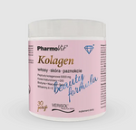 Perzik - banaan smaak collageen Beauty Formula voedingssupplement 174g - Pharmovit