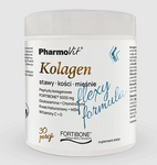 Flexy Formula collageen voedingssupplement met bananensmaak 196g - Pharmovit