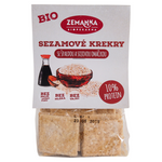 Crackers met sesam en sojasaus bio 100 g - ZEMANKA
