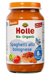 Suikervrije Spaghetti Diner Vanaf 8 Maanden Demeter BIO 220 g (Pot) - Holle