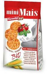 Biologische maïsschijfjes met tomaten en basilicum, glutenvrij BIO 50 g