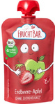 Biologische Fruitpuree Aardbei-Appel 100 g – Fruchtbar