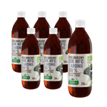 SET VAN 6 x Rodebessensap BIO 100% 500ml