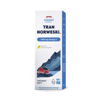 Noorse omega-3 levertraan (1000 mg) citroensmaak voedingssupplement 500 ml - OSAVI