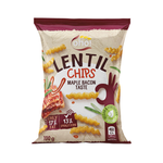 Rode linzenchips met speksmaak 100 g
